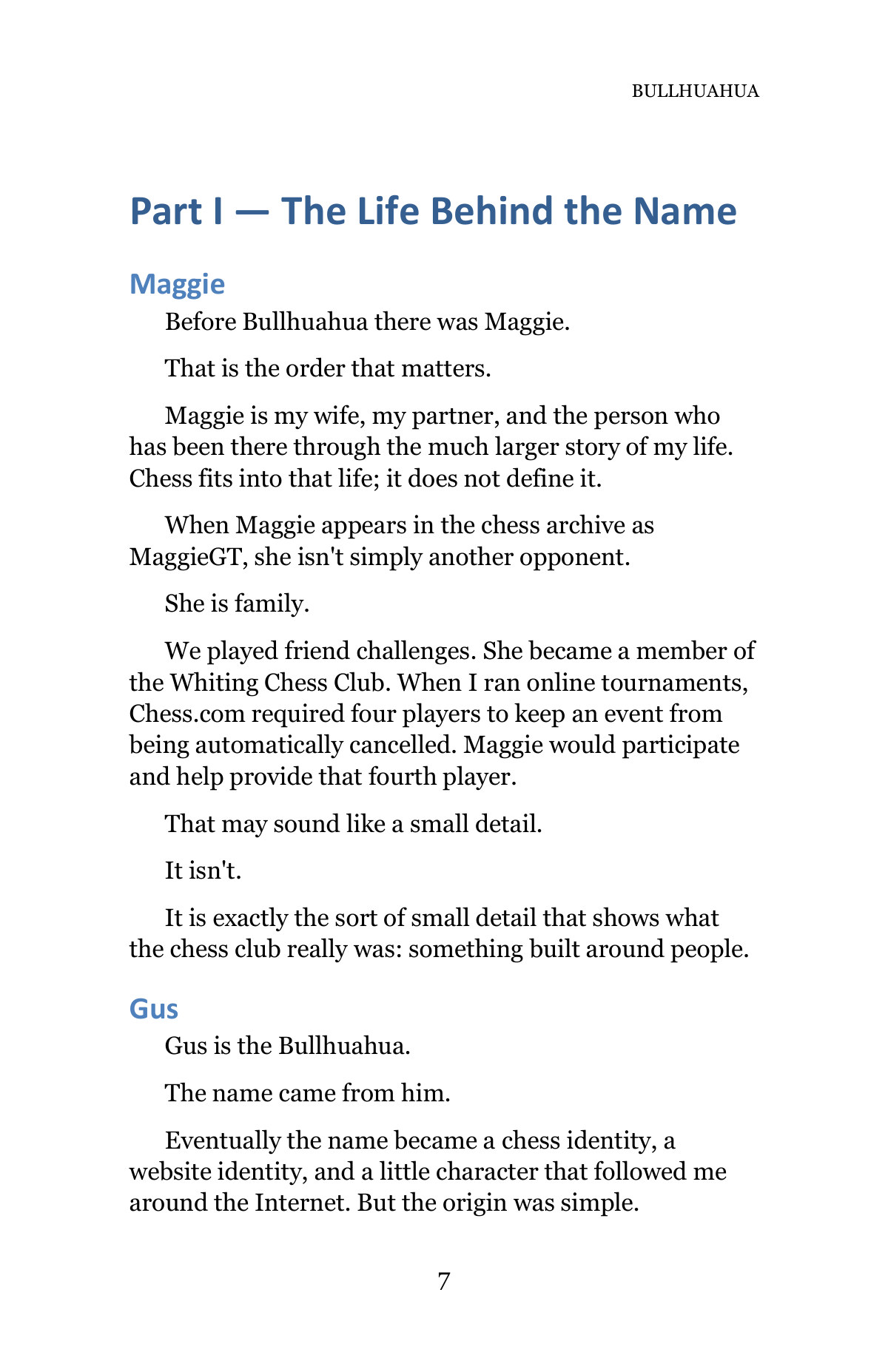 BULLHUAHUA — A Life in Chess — Page 7