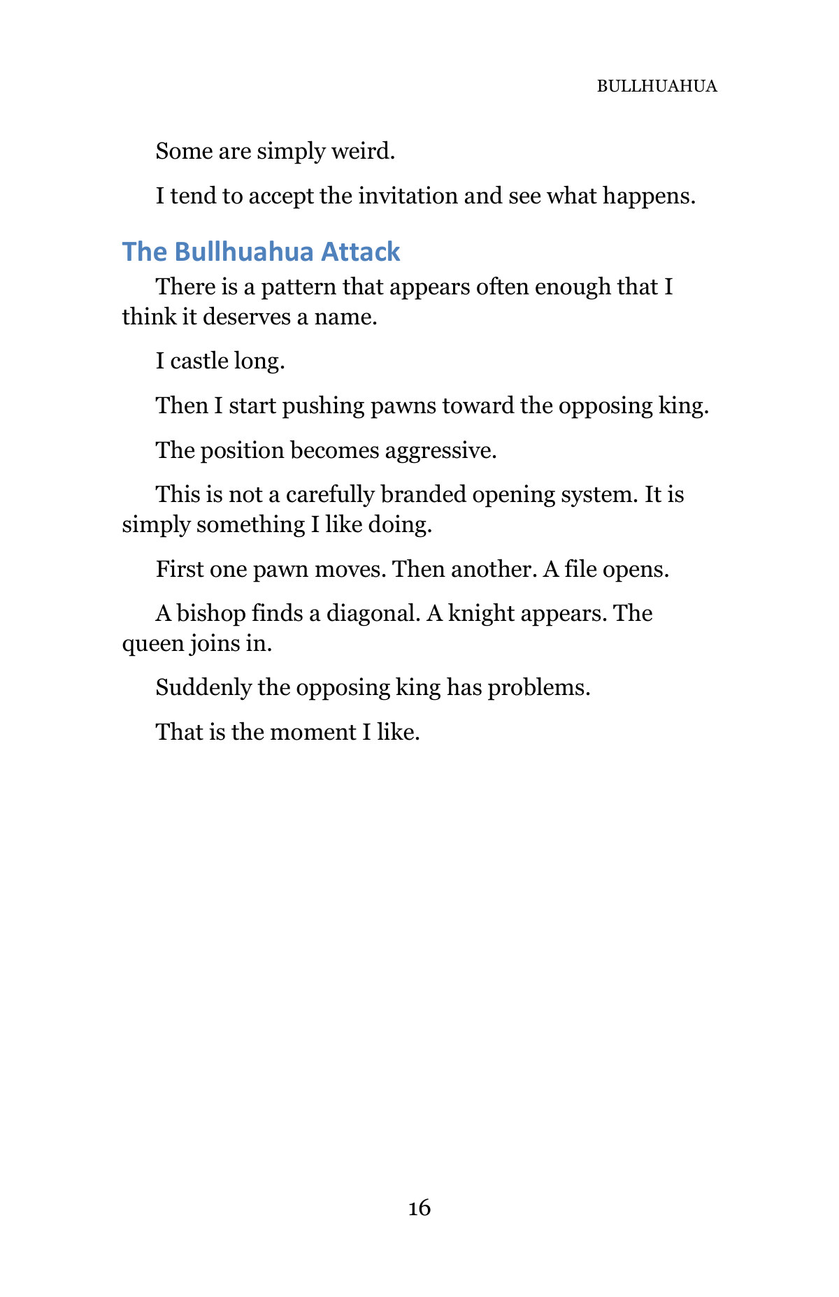 BULLHUAHUA — A Life in Chess — Page 16