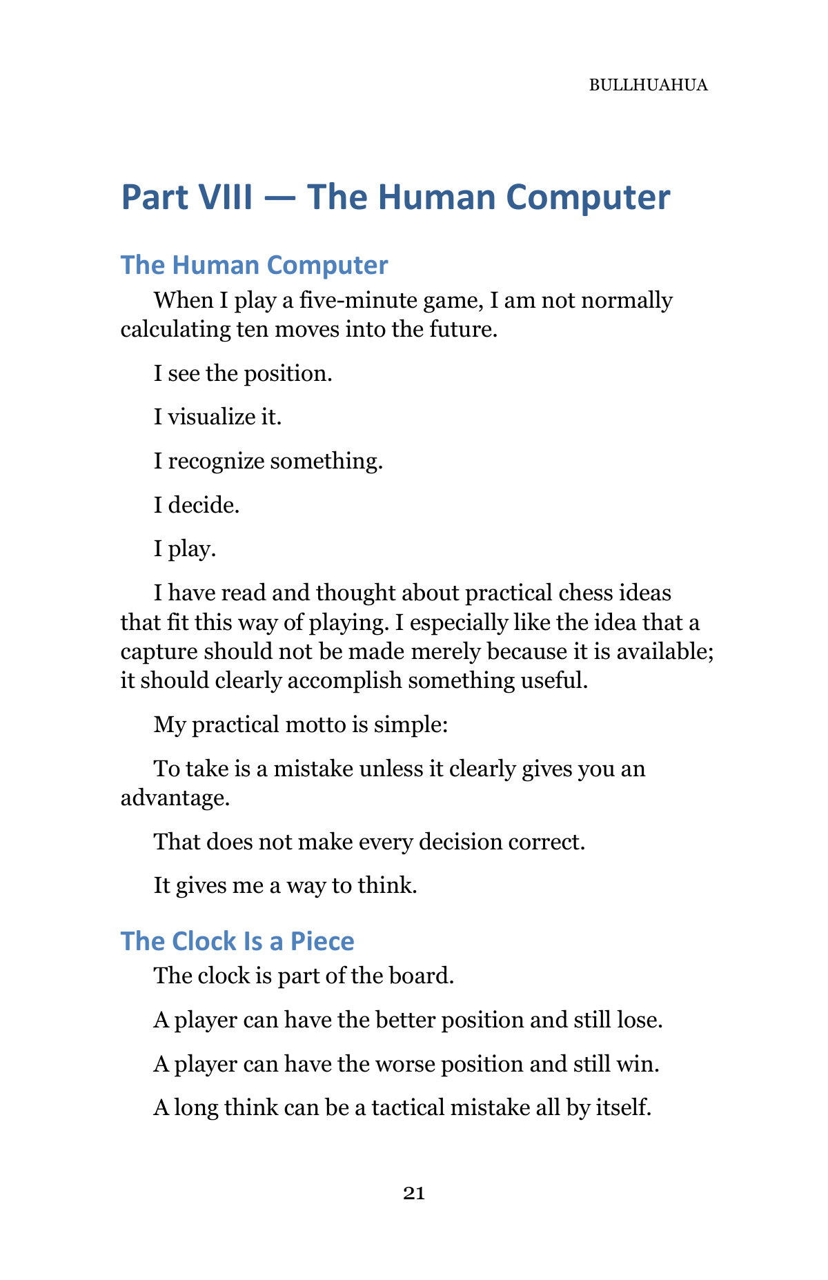 BULLHUAHUA — A Life in Chess — Page 21
