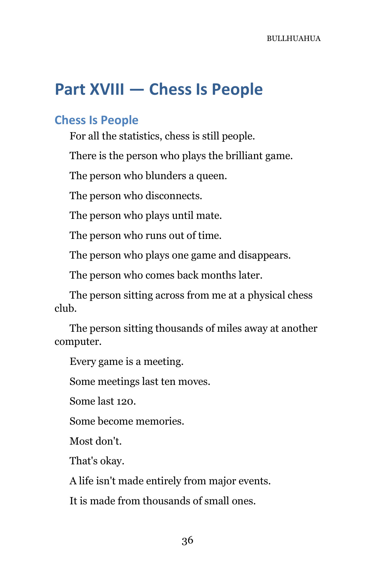 BULLHUAHUA — A Life in Chess — Page 36