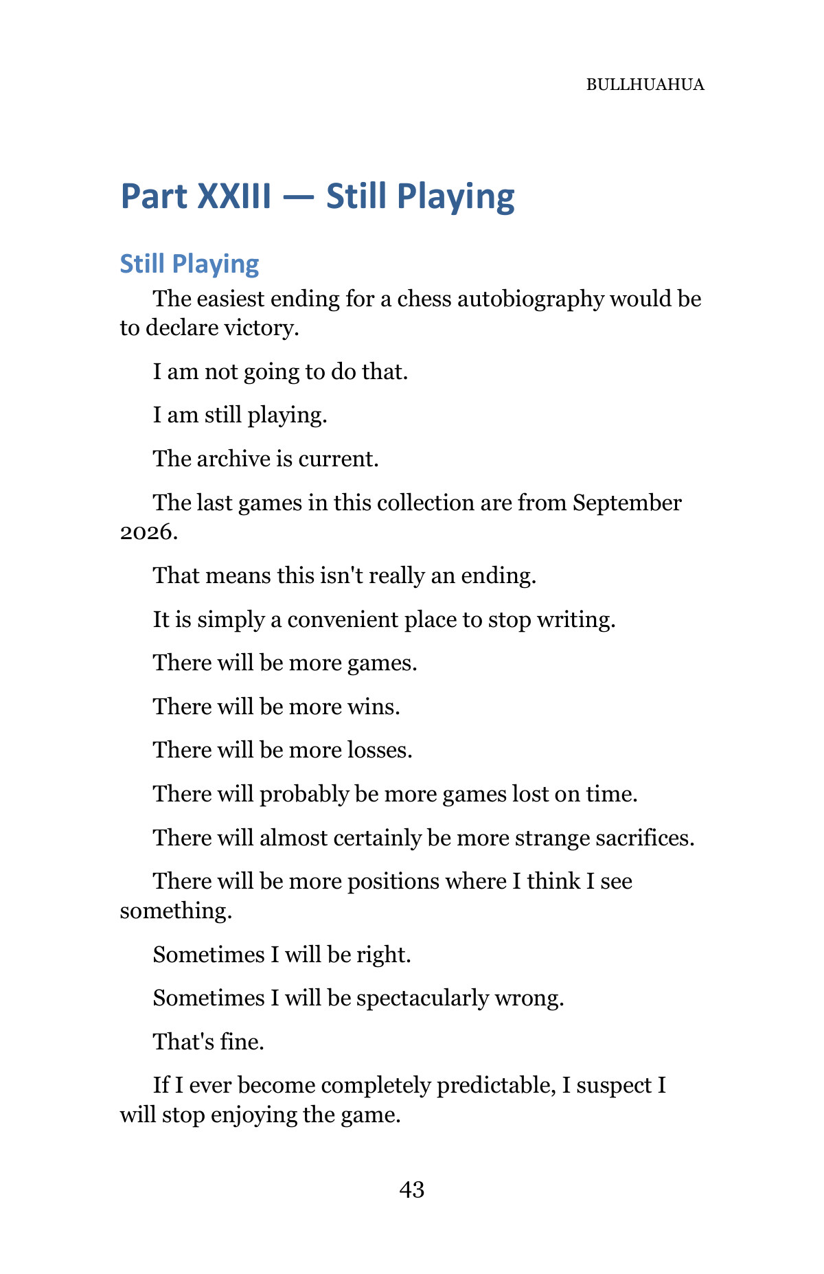 BULLHUAHUA — A Life in Chess — Page 43