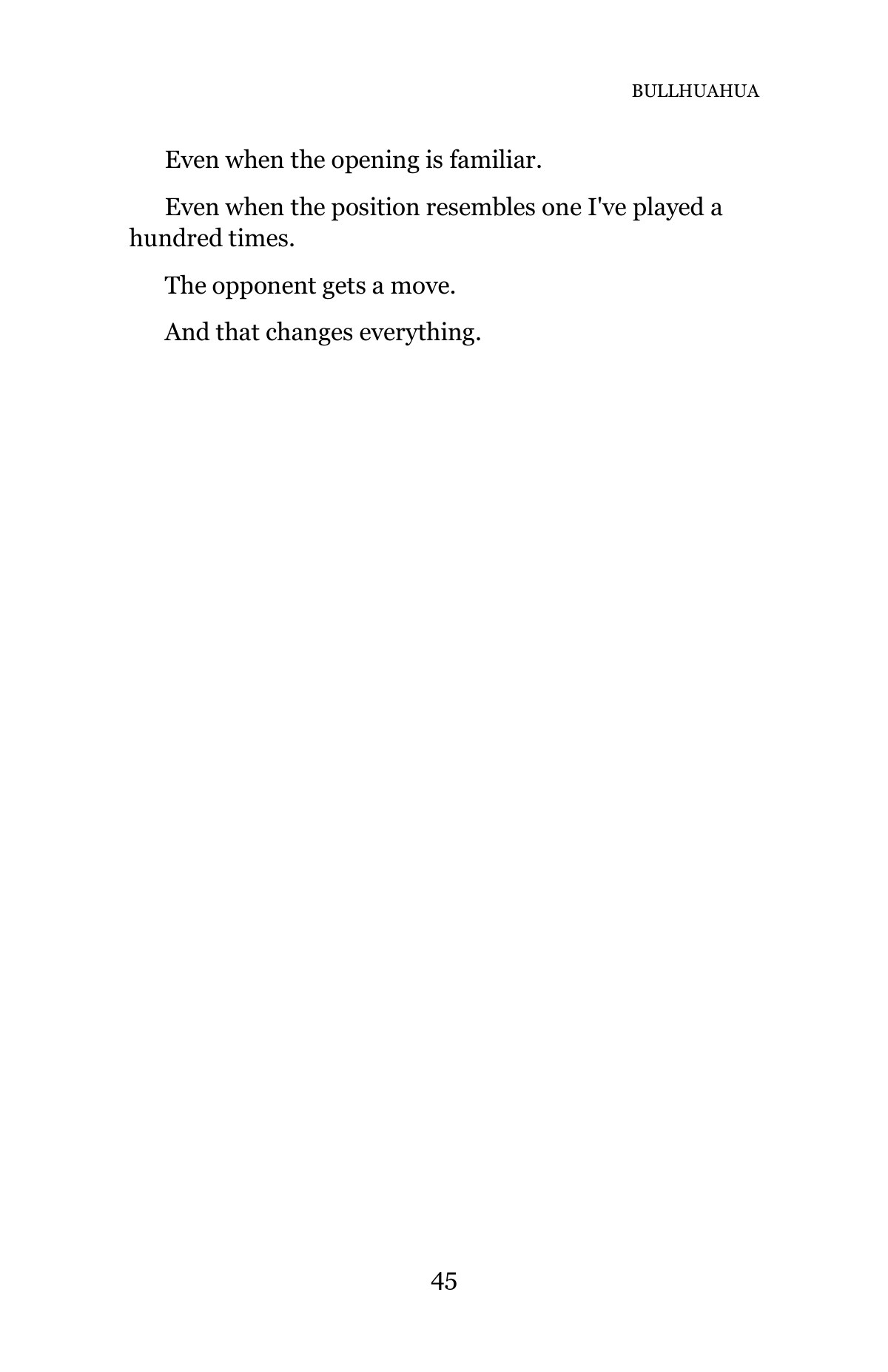 BULLHUAHUA — A Life in Chess — Page 45
